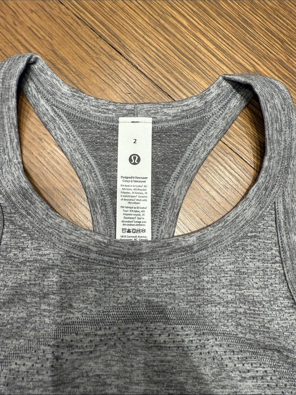 Swiftly Tech Racerback Athletic Tank Top - Picture 3 of 6